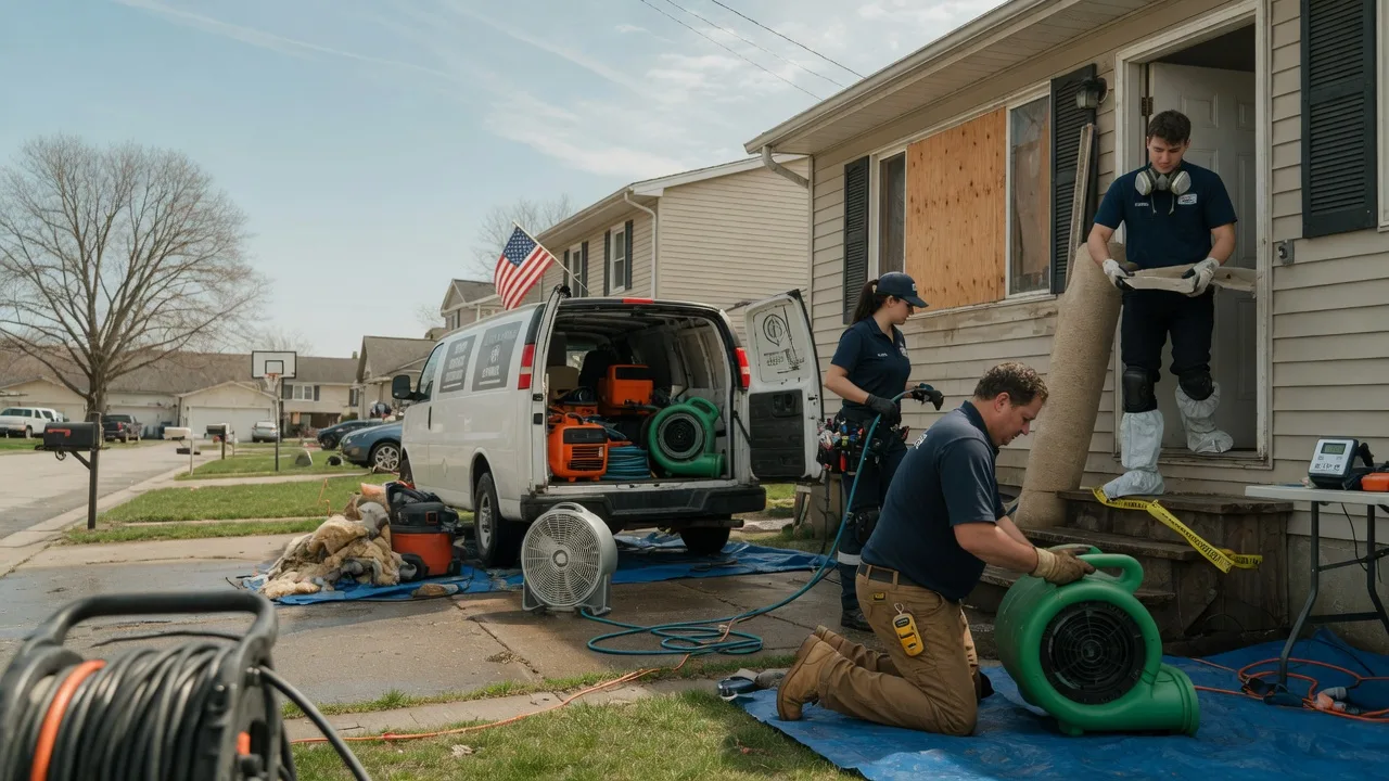 Water Damage Restoration in Saint Lucas, IA near me